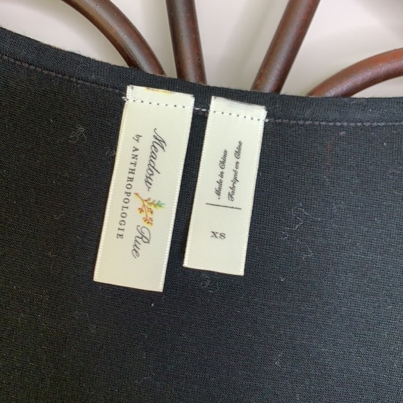 Anthropologie Meadow Rue Josalyn Diamond Print top - Picture 5 of 7